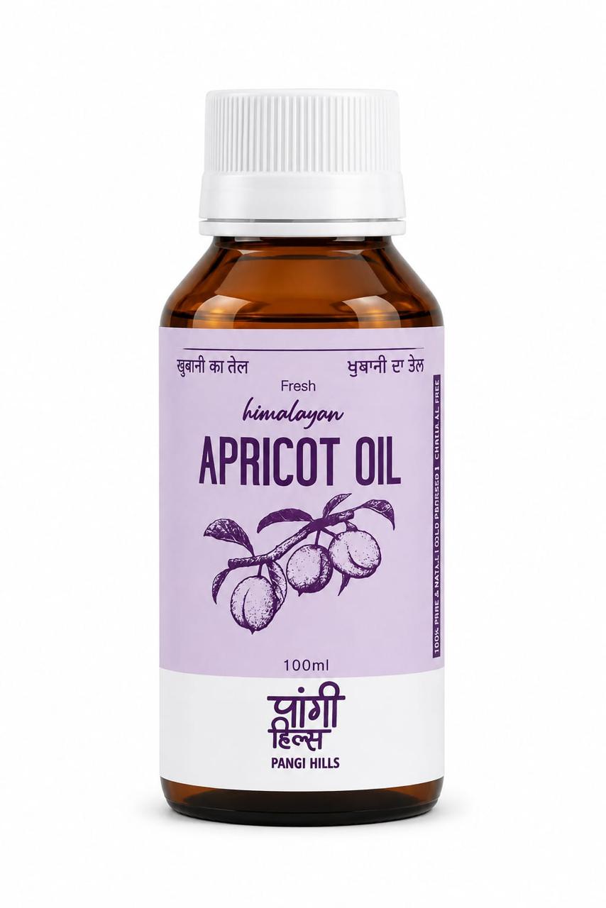 Pangi Hills Apricot Oil 100ml bottle