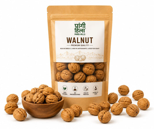 Pangi Hills premium whole walnuts 1kg pack